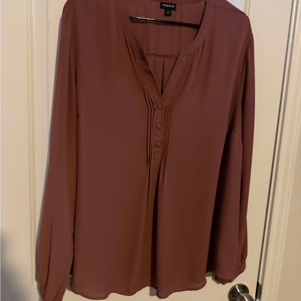 Torrid Women's Pink Blouse